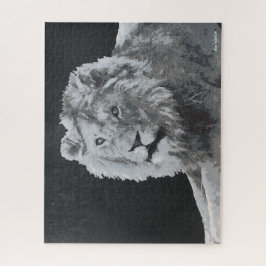 Leeuw, Afrikaanse leeuw, dier Legpuzzel