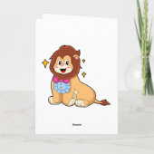 Leeuw als heer met stropdas.PNG Kaart (Achterkant)