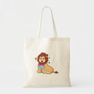 Leeuw als herenman met Stropdas.PNG Tote Bag