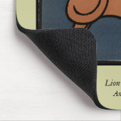 Leeuw - Antiquarian, Colorful Book Illustration Muismat (Hoek)