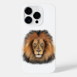 leeuw aquarel Leo koning safari dier jungle kat Case-Mate iPhone 14 Pro Hoesje