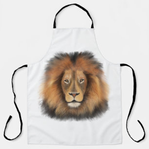 leeuw aquarel Leo koning safari dier jungle kat Schort