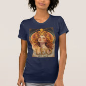 Leeuw Astrologie Leeuw Verjaardag Juli Augustus Zo T-shirt (Voorkant)