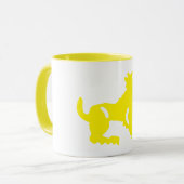 Leeuw Astrologie Zonneteken, Zodiac Ringer Mok (Voorkant links)