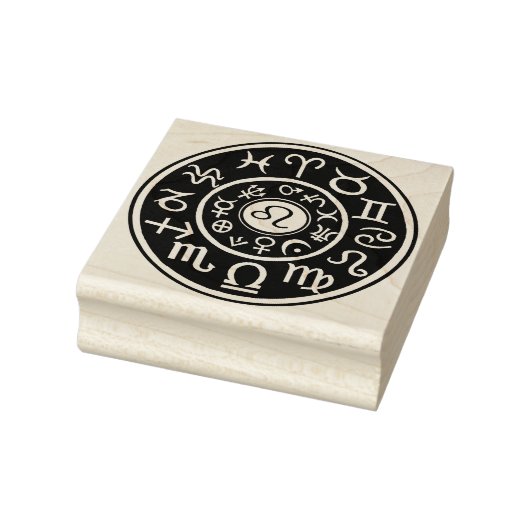 Leeuw Astrologisch Hemels Ontwerp Stempel (Stempel)