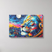 LEEUW ASTRONAUT-TERUGKOMEND 5 CANVAS AFDRUK (Voorkant)