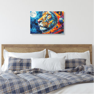 LEEUW ASTRONAUT-TERUGKOMEND 8 CANVAS AFDRUK