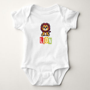 Leeuw Baby Jersey Bodysuit
