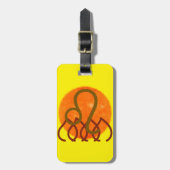 Leeuw Bagagelabel (Voorkant verticaal)