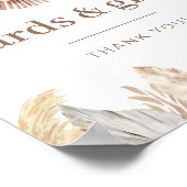 Leeuw Blad Neutrale Kaarten en Cadeaus Bord Poster (Hoek)