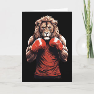 Leeuw Boxer Boksen MMA Kickboksen  Kaart