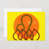 Leeuw Briefkaart (Voorkant / Achterkant)