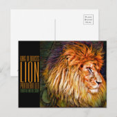 Leeuw [Briefkaart] Briefkaart (Voorkant / Achterkant)