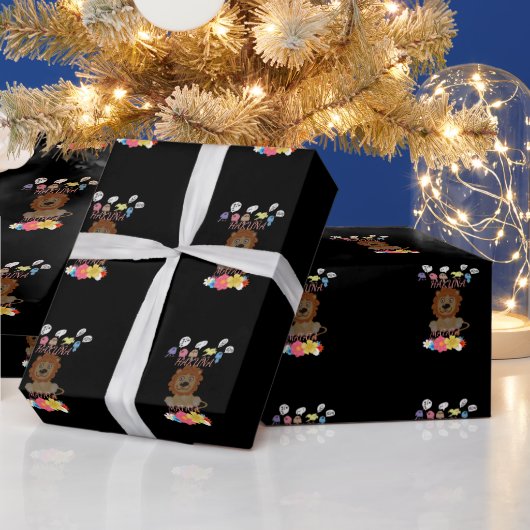 Leeuw. Cadeaupapier (Feestdagen)