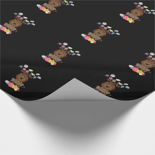 Leeuw. Cadeaupapier (Hoek)