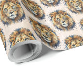 Leeuw Cadeaupapier (Rol Hoek)