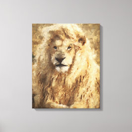Leeuw Canvas Afdruk