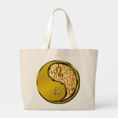 Leeuw de Leeuw Grote Tote Bag (Achterkant)