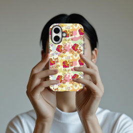 Leeuw de Leeuw Koning van de telefoon iPhone 16 Hoesje