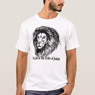 leeuw, de leeuw van de stam van Judah T-shirt