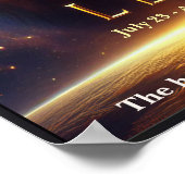 Leeuw de Leeuw Zodiac Celestial Poster (Hoek)