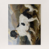 Leeuw: de Newfoundlanderse Hond Legpuzzel (Verticaal)