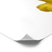 Leeuw die Brult Safari Baby Shower Nursery Poster (Hoek)