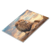 Leeuw Dier Natuur Majestueuze Wilderness Notitieblok (Schuin)