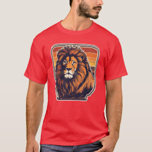 Leeuw Dieren Safari Leeuw cadeau T-shirt