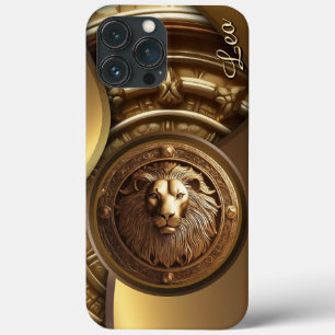 Leeuw, dierenriem, goud, Geboorte, ontwerp, trend Case-Mate iPhone Case