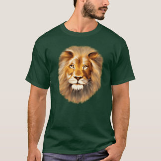 leeuw dierenvrienden meisje t-shirt