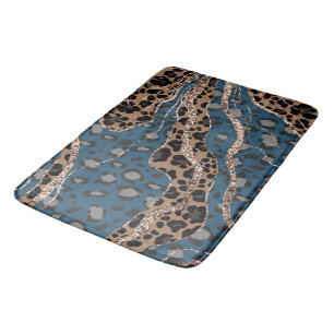 Leeuw Dierprint Glitter Glam 1 Badmat