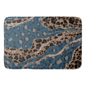 Leeuw Dierprint Glitter Glam 1 Badmat (Voorkant)