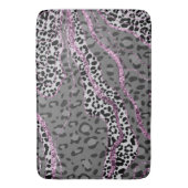 Leeuw Dierprint Glitter Glam 3 Badmat (Voorkant Verticaal)