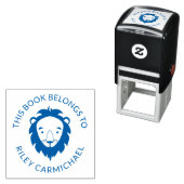 Leeuw Dit boek is van - name Zelfinktende Stempel (In situ)