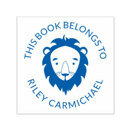 Leeuw Dit boek is van - name Zelfinktende Stempel