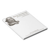 leeuw Elegant Old Fashioned notebook Notitieblok (Schuin)