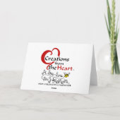 Leeuw en de Verrassing van de Dag lam-Groundhog Kaart (Achterkant)