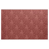 Leeuw en eikel, Brick Red Stof (Yard (91,4 cm))