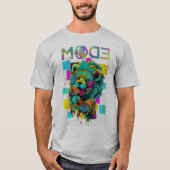 Leeuw en ijs t-shirt (Voorkant)