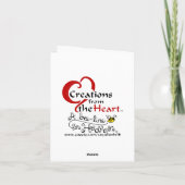 Leeuw en Lam Boxers-Make Kanker Zwart en Blauw Kaart (Achterkant)