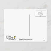 Leeuw en Lam Candy Cane Makers Feestdagenkaart (Achterkant)