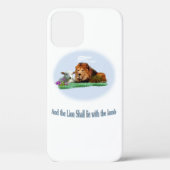Leeuw en Lam Case-Mate iPhone Case (Achterkant)