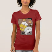 Leeuw en Lam Omhoog Close T-shirt (Voorkant)