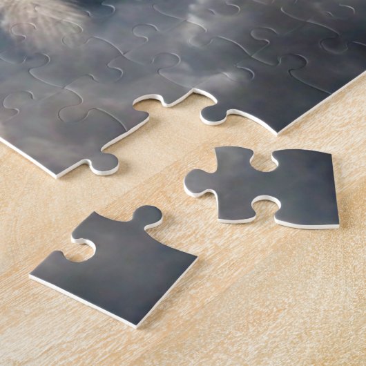 Leeuw en Lam Puzzel Legpuzzel (Zijkant)