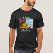 Leeuw en Lam Zachte vrede T-shirt (Voorkant)
