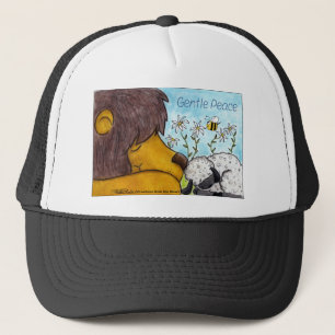 Leeuw en Lam Zachte vrede Trucker Pet