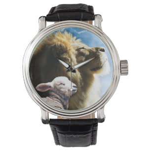 Leeuw en Lamb Watch Horloge