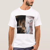 Leeuw en lamsvlees T-shirt (Voorkant)