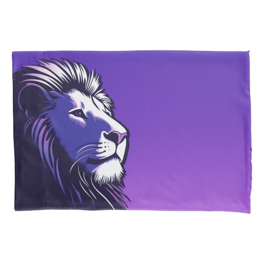 Leeuw en luipaard zijn en haar kussensloop (Voorkant-Links)